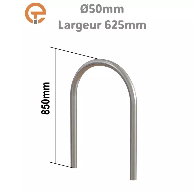 Arceau de protection largeur 625 mm