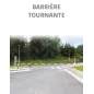 Barrière tournante longueur réglable de 6,05 à 10 mètres