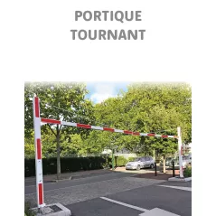 Portique tournant hauteur et largeur réglable