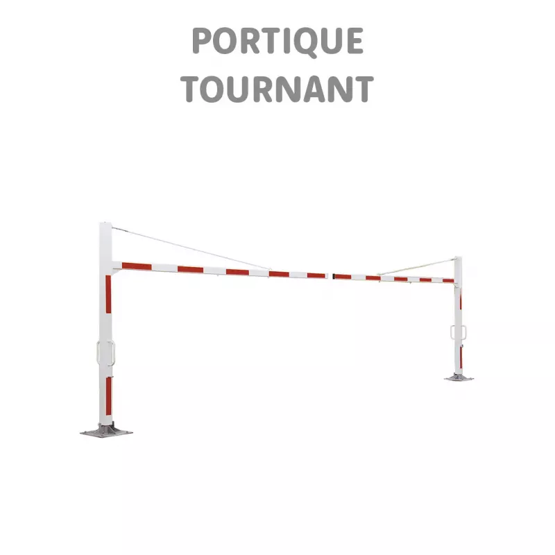 Portique tournant hauteur et largeur réglable