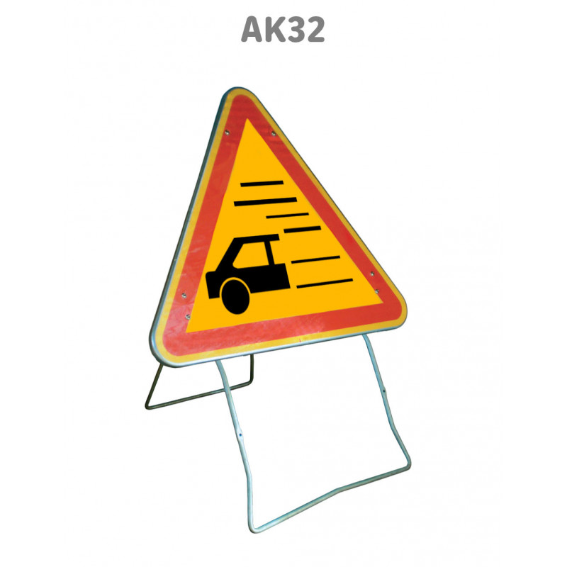 Panneau Temporaire Mobile AK32 Brouillard ou Fumées épaisses
