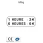 Panonceau indications diverses M6g
