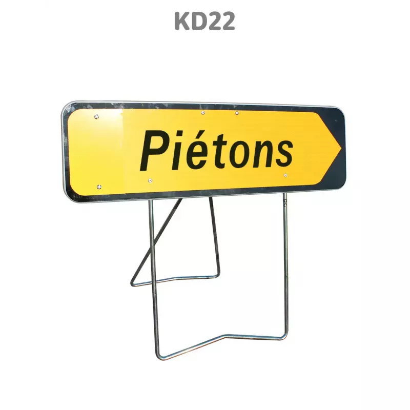 Panneau Temporaire KD22 personnalisable