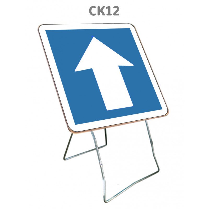 Panneau Temporaire CK12 Circulation à sens unique
