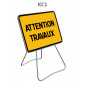Panneau Temporaire KC1 Attention travaux