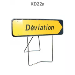 Panneau Temporaire KD22a Déviation