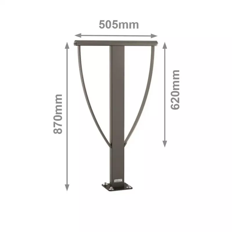 Modèle à platine Largeur 505 et hauteur 870