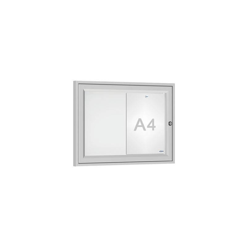 Vitrine extérieure porte battante 2 à 9 feuilles A4