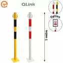 Poteau de balisage métal QLink à platine