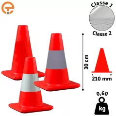 Cône de signalisation K5A 30 cm