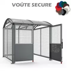 Abri Vélos modulable sécurisé VOÛTE