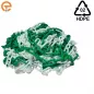 Chaîne plastique de signalisation vert blanc 25 mètres