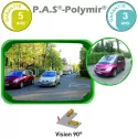 Miroir routier multi-usages cadre vert