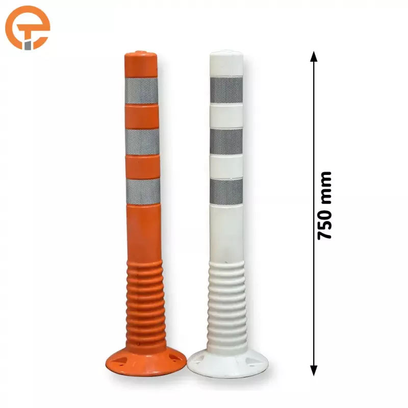 Balise flexible autorelevable
