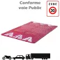 Ralentisseur Coussin Berlinois Rouge 3 mètres