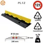 Protège câbles PL12 - 2 canaux 30 mm