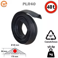 Passe câble 40 mm PLR40 en rouleau 4 mètres