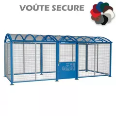 Abri Vélos et Motos sécurisé VOÛTE XL
