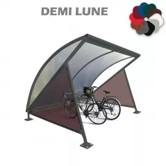 Abri Vélos collectivités et entreprises DEMI-LUNE