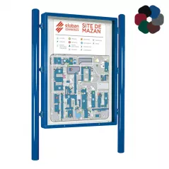 Vitrine d'affichage Simple ou Double face 12 à 60 feuilles A4