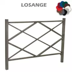 Barrière de ville Losange 1500 mm