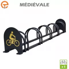 Râtelier Support Vélos MEDIEVALE 5 places