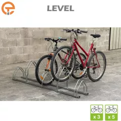 Râtelier Support vélos 2 niveaux LEVEL