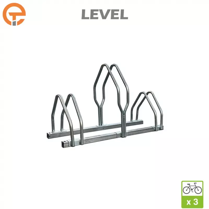 Râtelier Support vélos 2 niveaux LEVEL