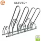 Râtelier Support vélos 2 niveaux LEVEL+ avec arceaux antivol