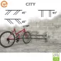 Rack Range vélos à platine modulable CITY