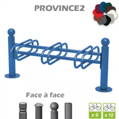 Rack Range Vélos à platine PROVINCE2 Double face