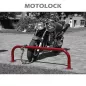 Arceau accroche motos à platine