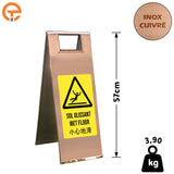 Chevalet de signalisation Wet Floor