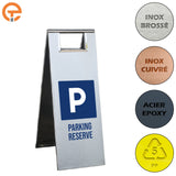Chevalet de signalisation Parking Réservé