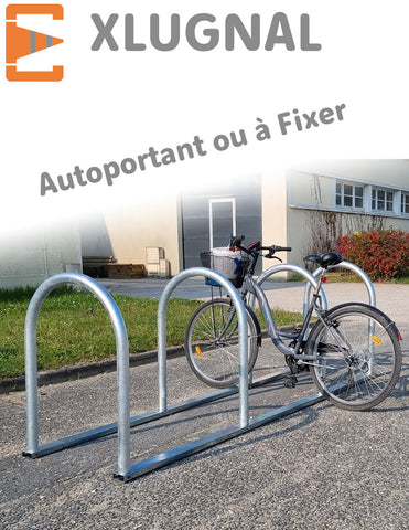 Arceaux Vélos U Inversé XLUGNAL Extensible à l'Infini