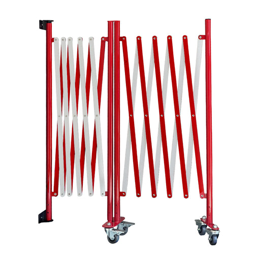 Barrière Extensible Rouge Blanc Fixation Murale Xfinite®