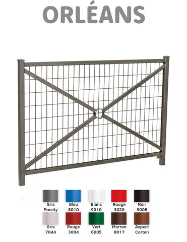 Barrières de Ville ORLEANS Grillagées