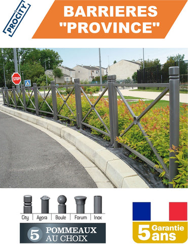 Barrières de Ville PROVINCE Simple Croix EQUIPEMENTECH