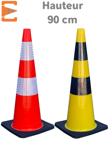 Enrouleur à ruban pour cône de signalisation - PACK de 2 unités - Cônes de  Chantier - Balisage & Marquage - Signalisation