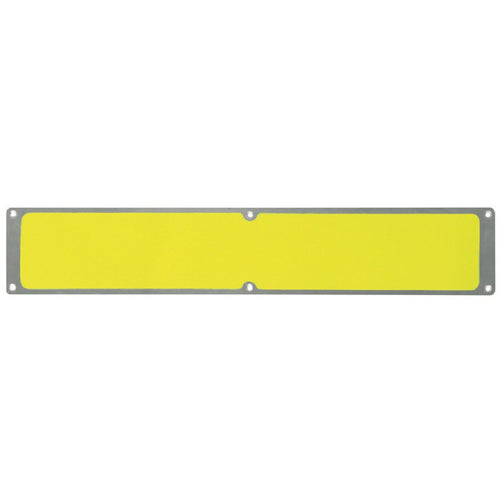 Plaques Antidérapantes coloris jaune fluo en Aluminium - EQUIPEMENTECH