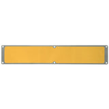 Plaques Antidérapantes coloris jaune en Aluminium - EQUIPEMENTECH