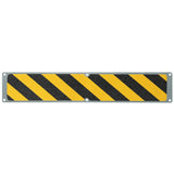Plaques Antidérapantes coloris noir/jaune en Aluminium - EQUIPEMENTECH
