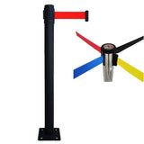 Poteau de Guidage à Sangle EVOLYS Noir à fixer
