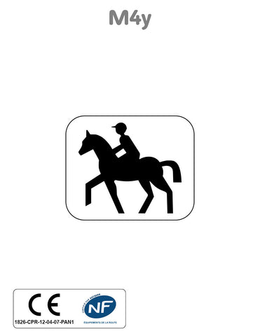 Panonceau Cavaliers M4y