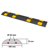 Ralentisseur Monobloc 10km/h H75mm EQUIPEMENTECH