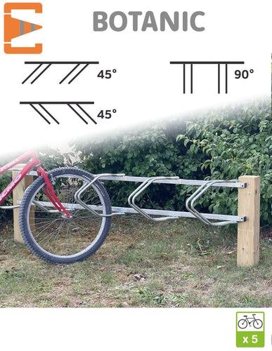 Racks Range Vélos Modulaires BOTANIC à 90° ou 45°