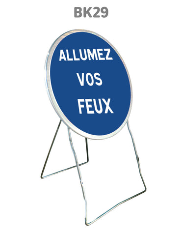Panneau Temporaire BK29 Autres obligations