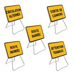Panneaux d'indication de chantiers type KC1